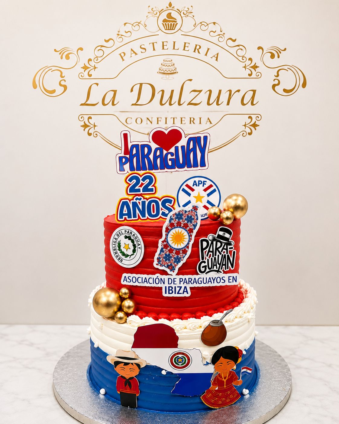 Tarta Paraguay Personalizada