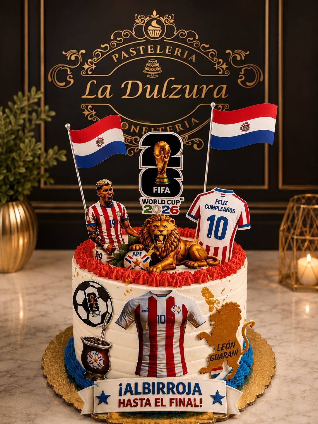 Torta temática mundial