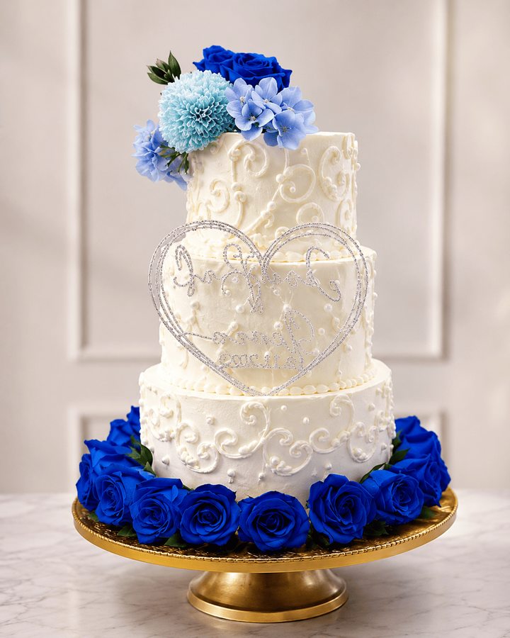 Tarta Nupcial Clásica - La Dulzura