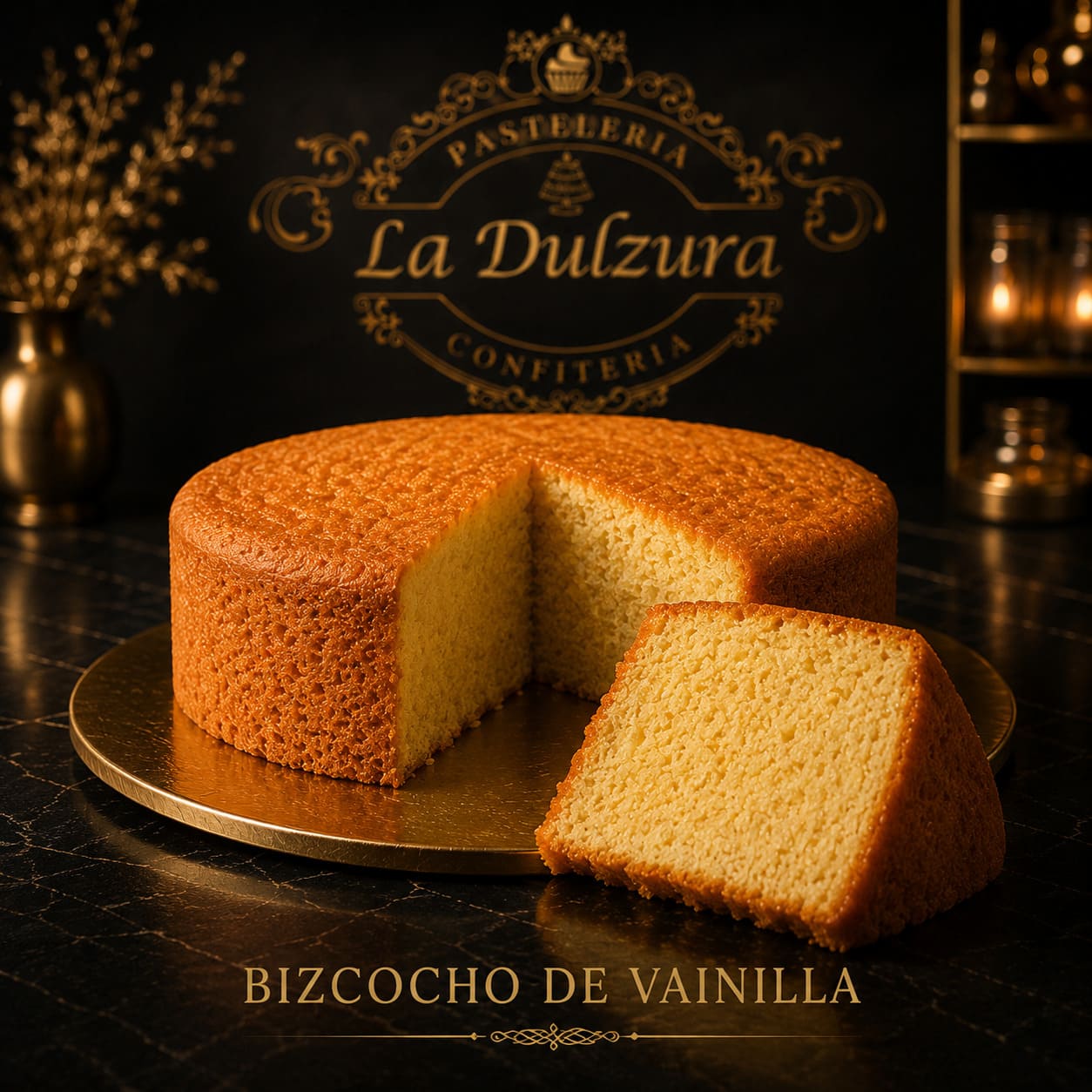 Bizcocho de Vainilla - La Dulzura